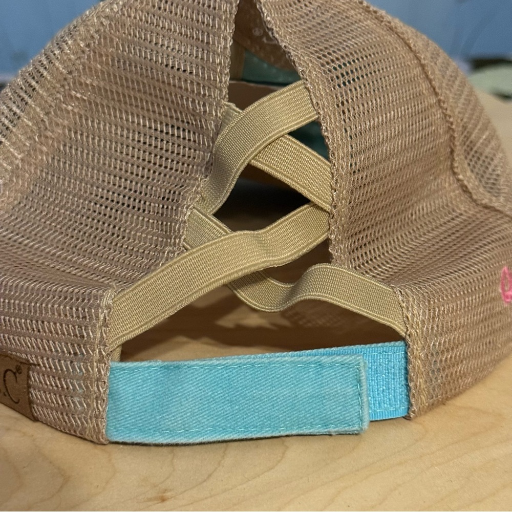 New CC Exclusives Beach Squad Distressed Pony Cap Patented - Picture 5 of 9